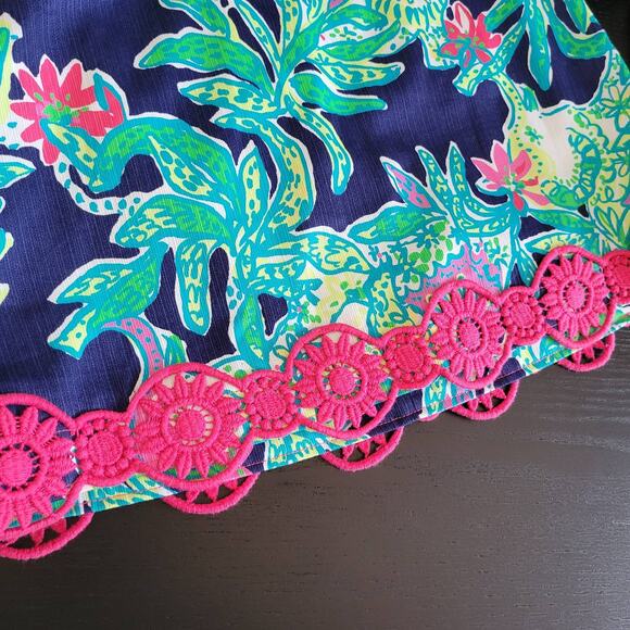 Lilly Pulitzer Tate Skirt Trunk Show Elephant 0 - Picture 5 of 11